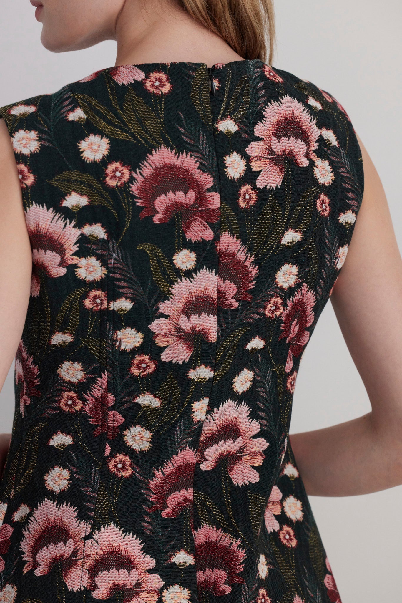 Sasha Dress in Tapestry Brocade Dresses CHRISTINE ALCALAY