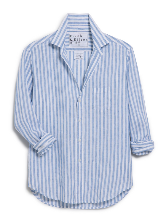 Relaxed Button-Up Shirt Shirts Frank & Eileen