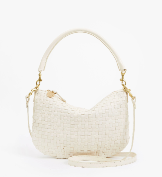 Petit Moyen Messenger Accessories Clare V. Cream One Size