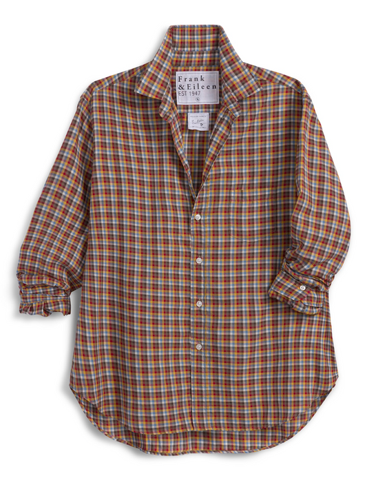 Eileen, Relaxed Button-Up Shirt - Italian Cotton Frank & Eileen