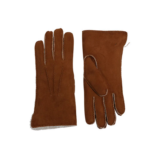 Men's Shearling Glove Gloves Justin Gregory Camel S 
