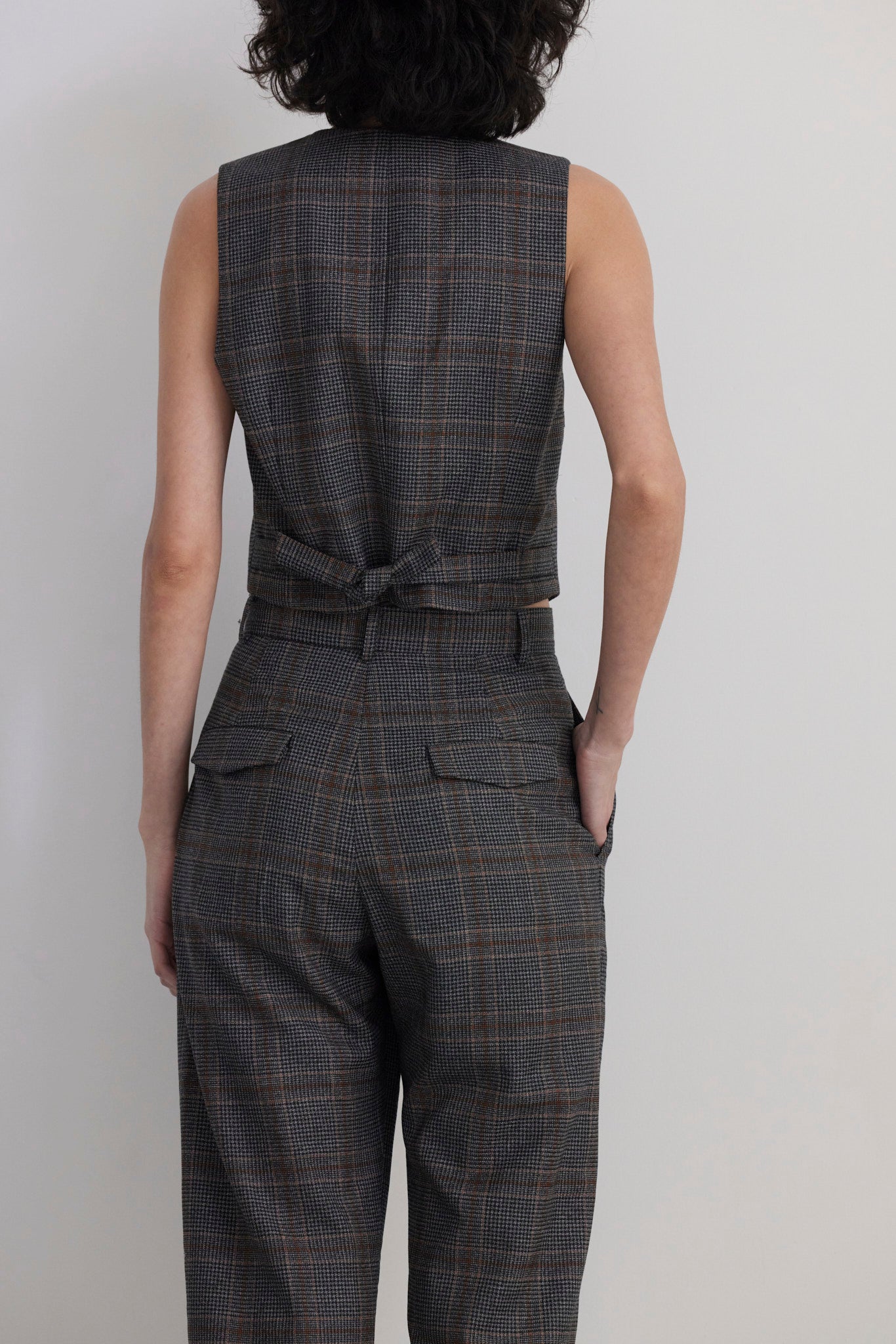 Sophia Tapered Pant in Wool Pants CHRISTINE ALCALAY