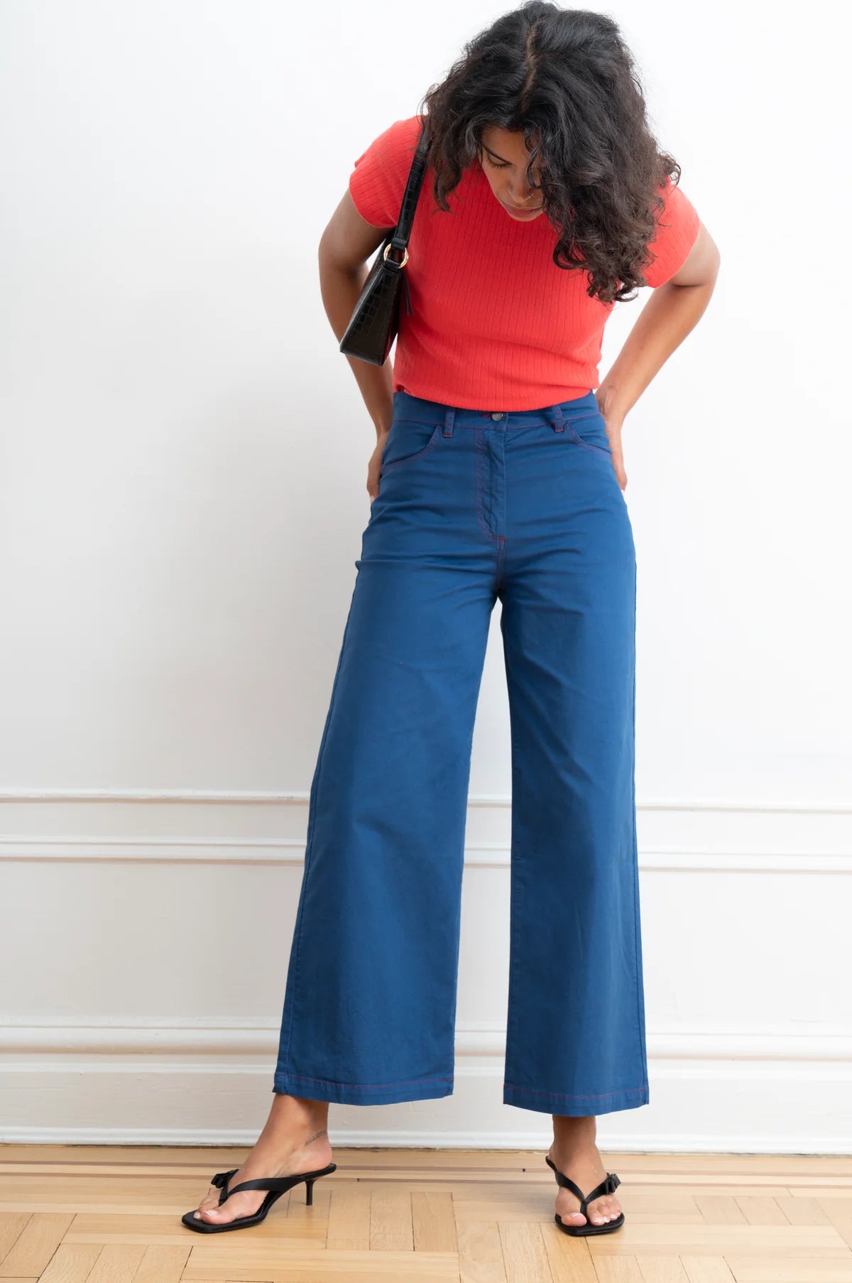 Toni Wide Ankle Pant Bottoms Loup