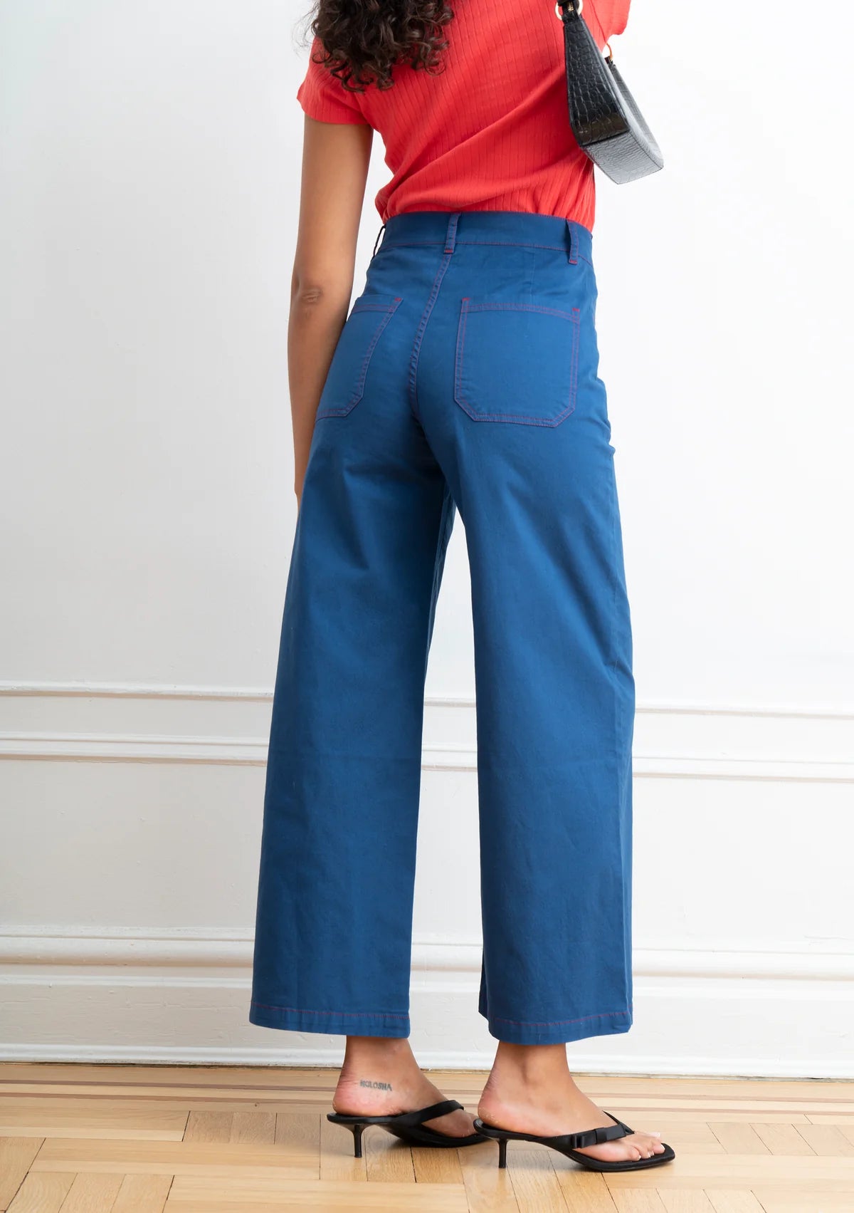 Toni Wide Ankle Pant Bottoms Loup