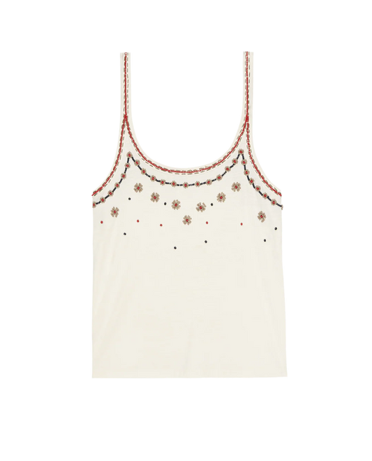 The Beaded Slim Tank Tanks The Great.