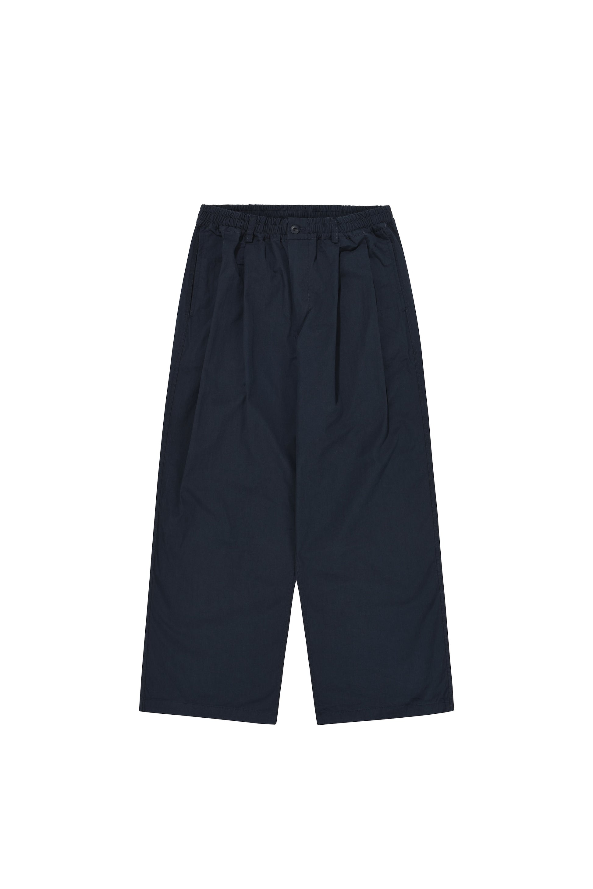 TWO TUCK WIDE CN PANTS Pants Kappy NAVY FREE SIZE