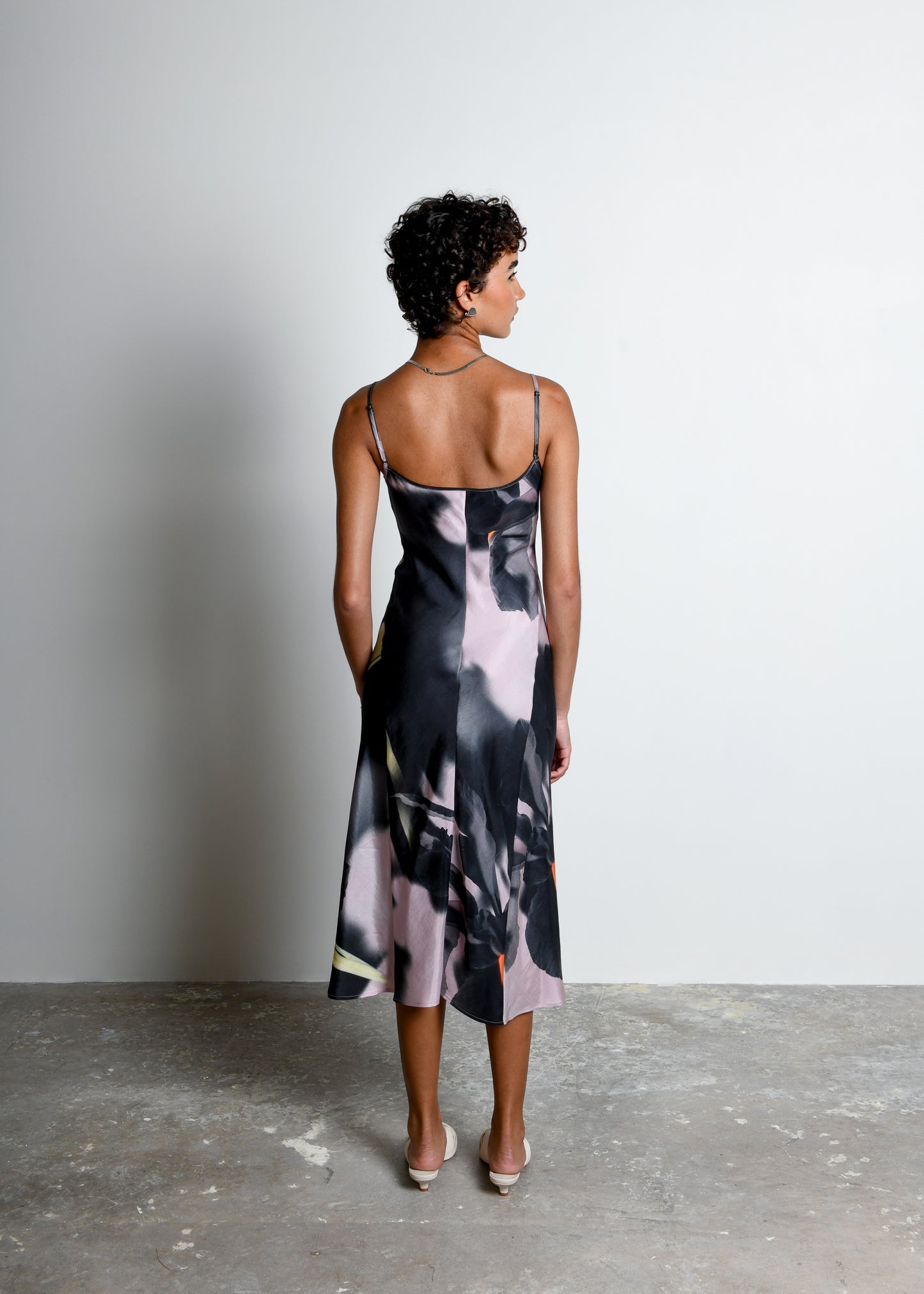 Noir Slip Dress UNTITLED IN MOTION