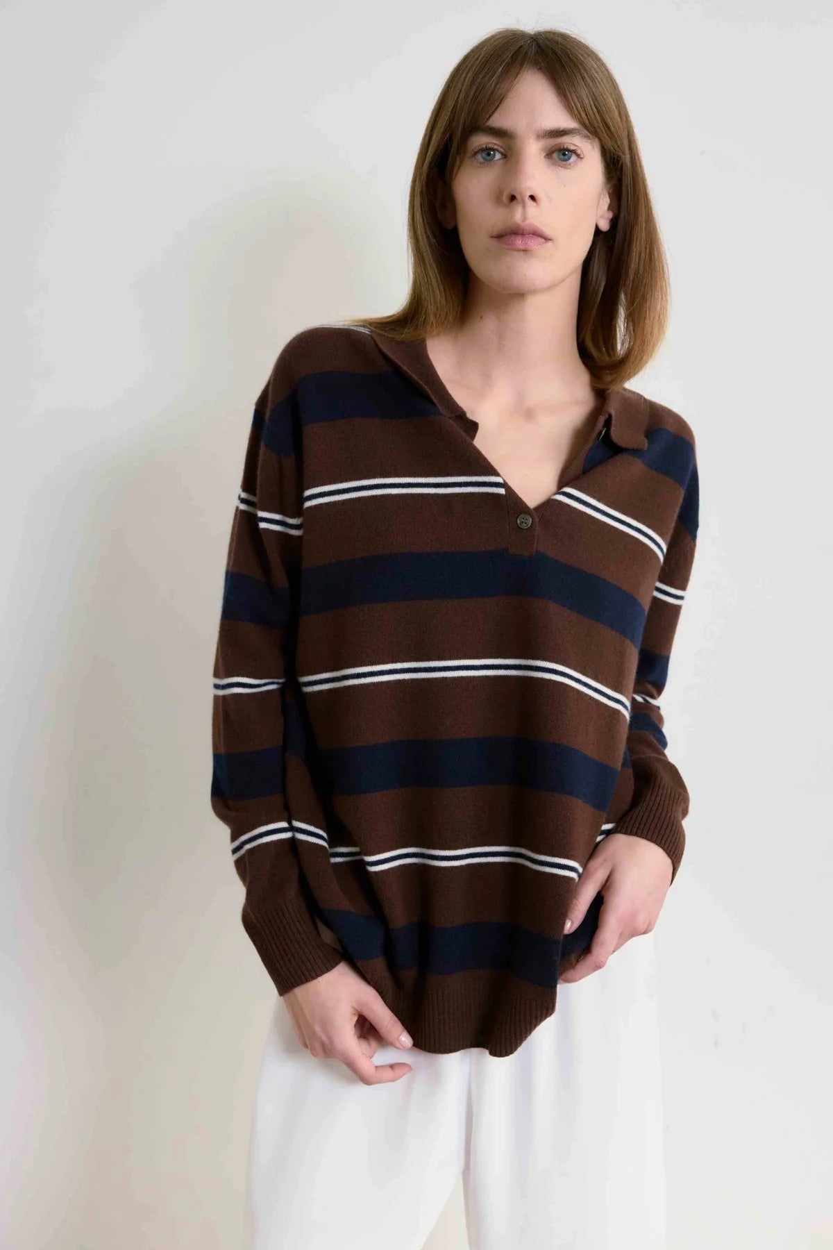 Lightweight Wool Polo - 2