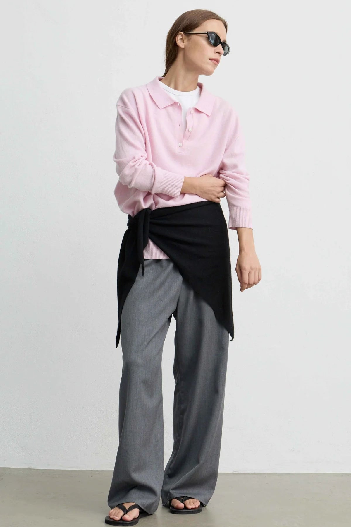 Lightweight Wool Polo - 4