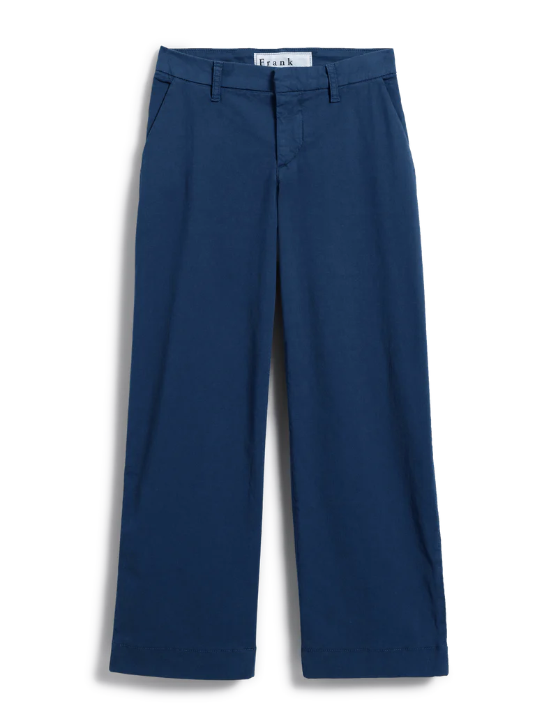 Westport Wide Leg Chino Pants Frank & Eileen