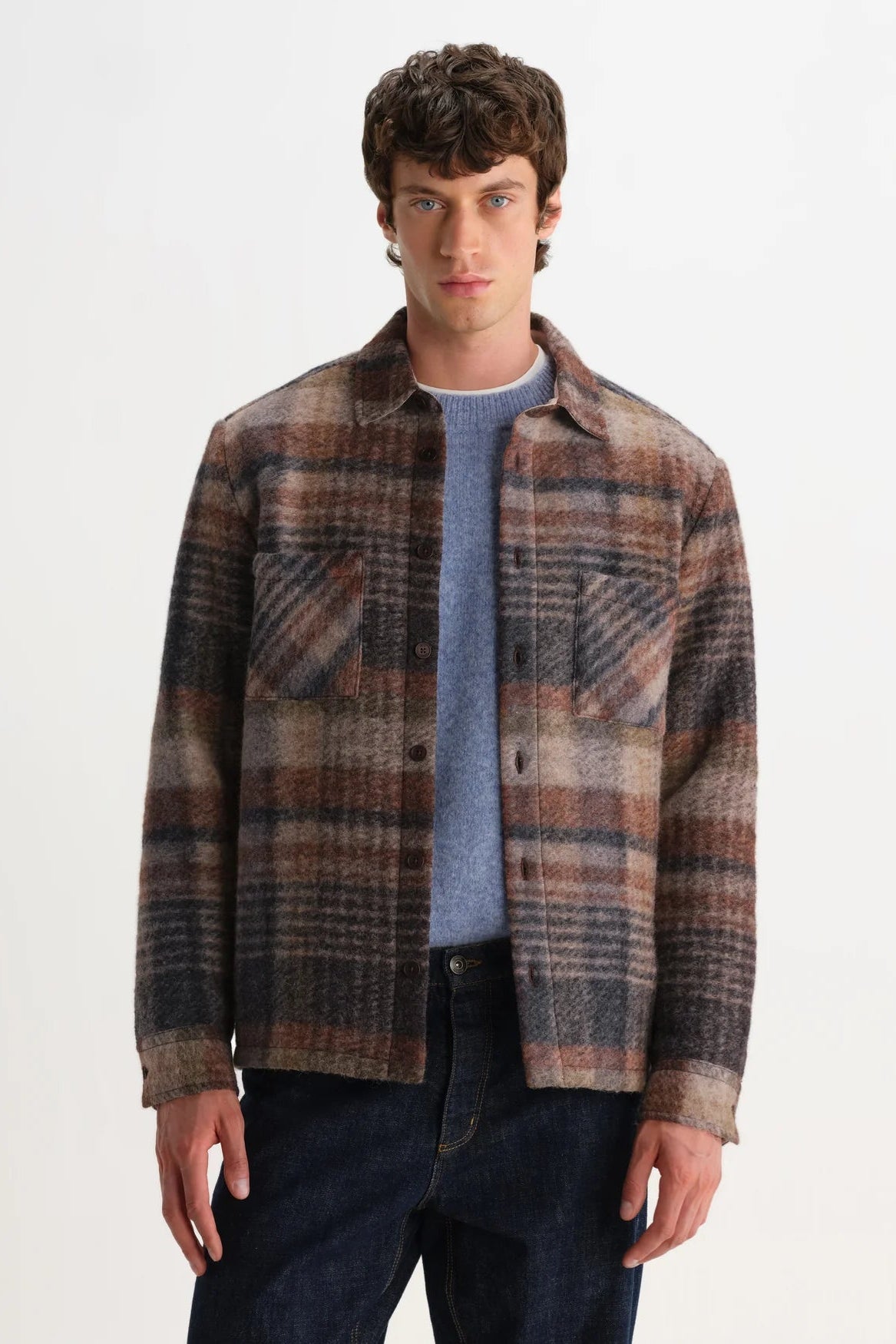 Whiting Overshirt Wool Blend - 4