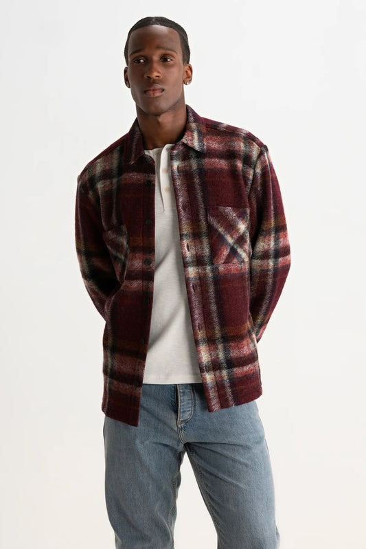 Whiting Overshirt Wool Blend