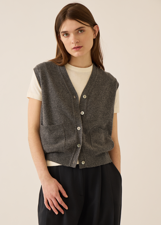 Juni Cashmere Vest Vests DEMYLEE New York