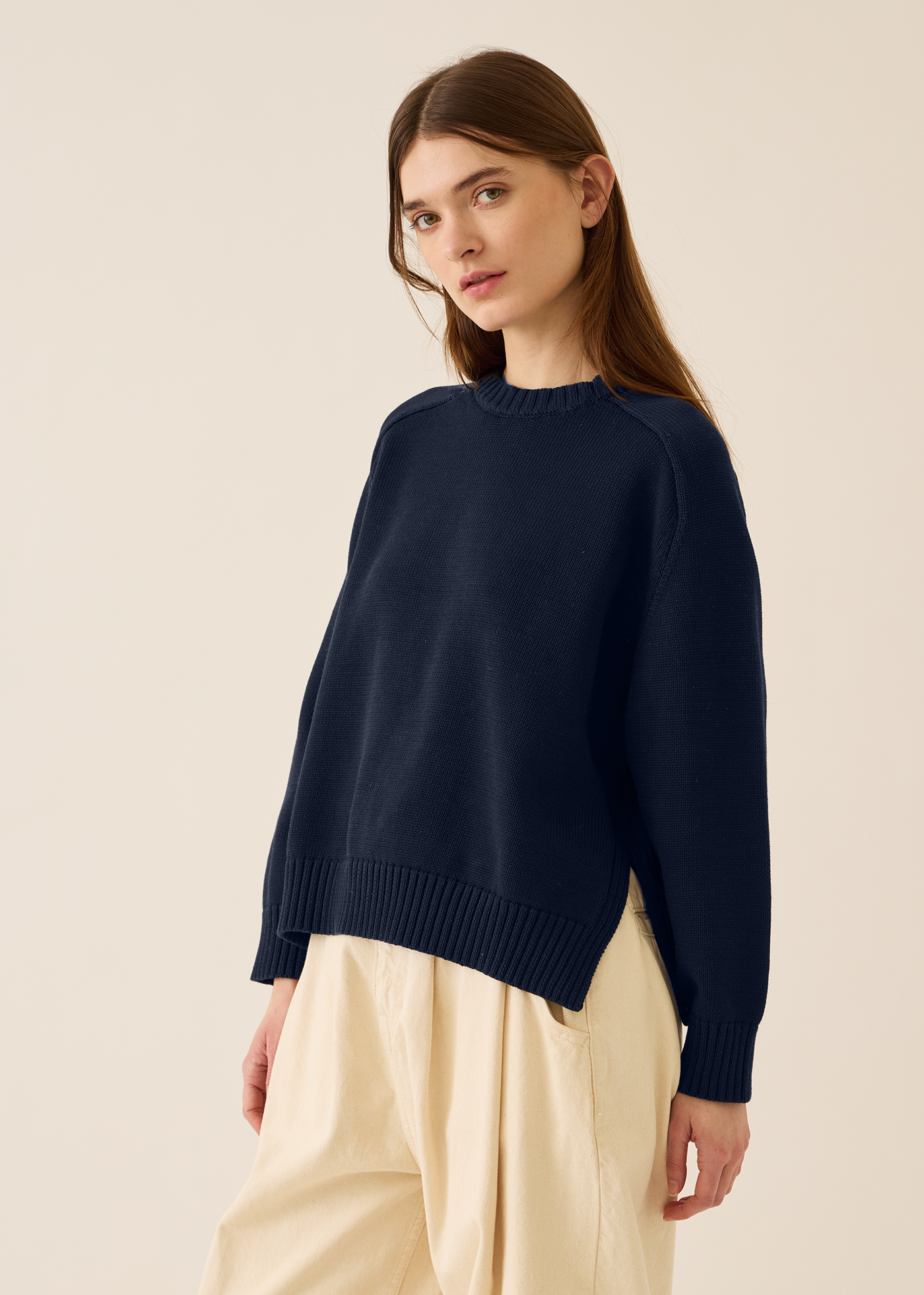 Haruhi Cotton Sweater Sweaters DEMYLEE New York