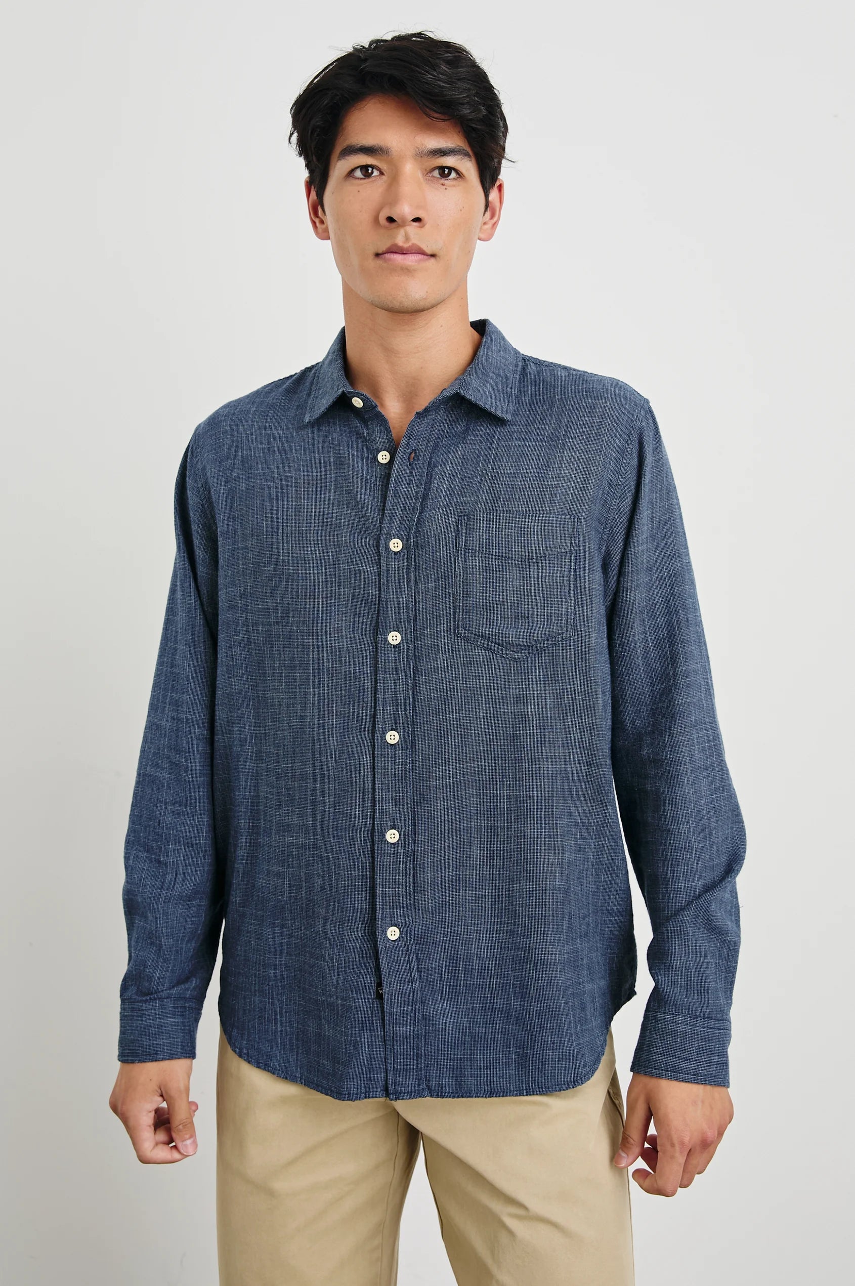 Wyatt L/S Shirt Tops Rails Men   