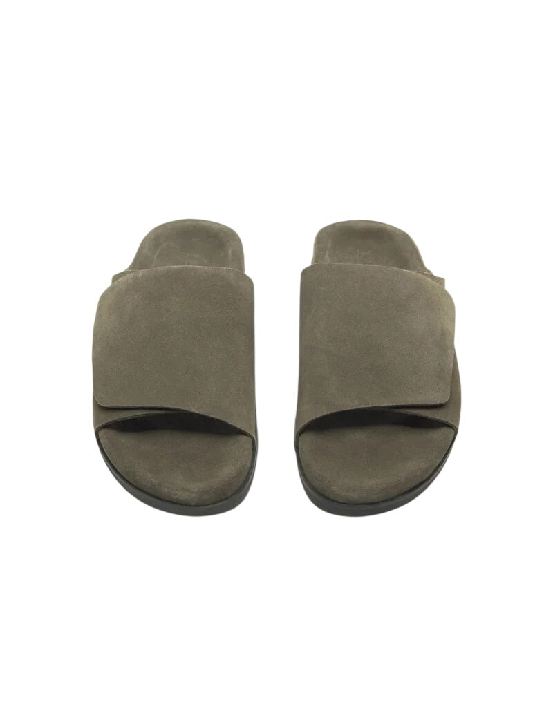 Wilhelm Suede Sandal Shoes Les Deux Forest Green 42/9