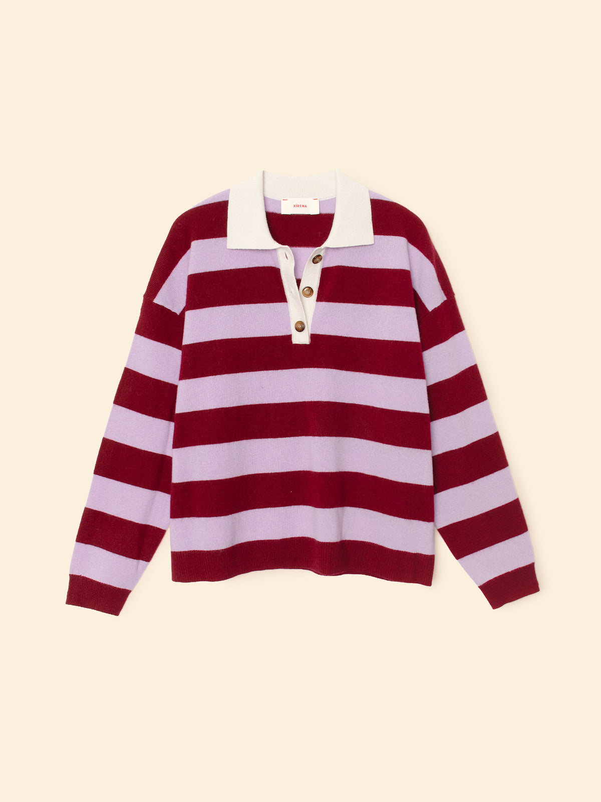 Braxton Sweater Sweaters XiRENA Garnet Petal XS - 6