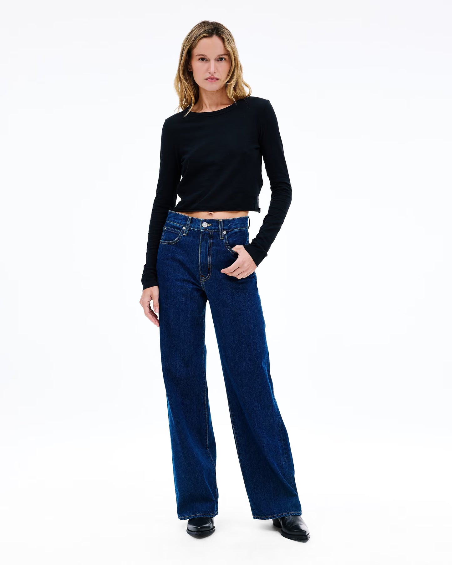 Grace High Rise Denim SLVRLAKE x Tomorrow