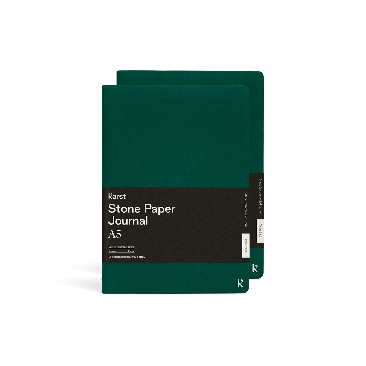 Daily Journal Twin Pack Notebooks Karst Forest