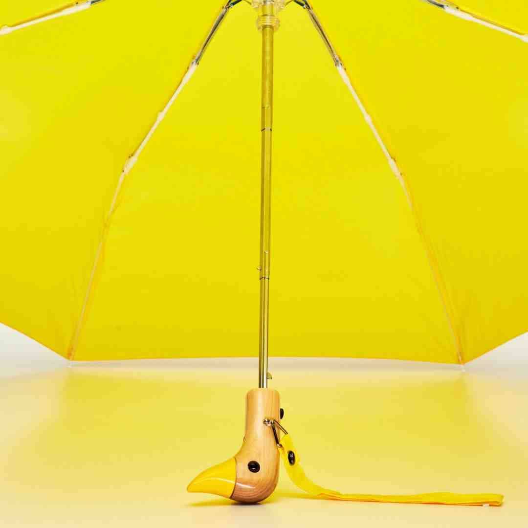 Summer Yellow Compact Duck Umbrella  Original Duckhead US   