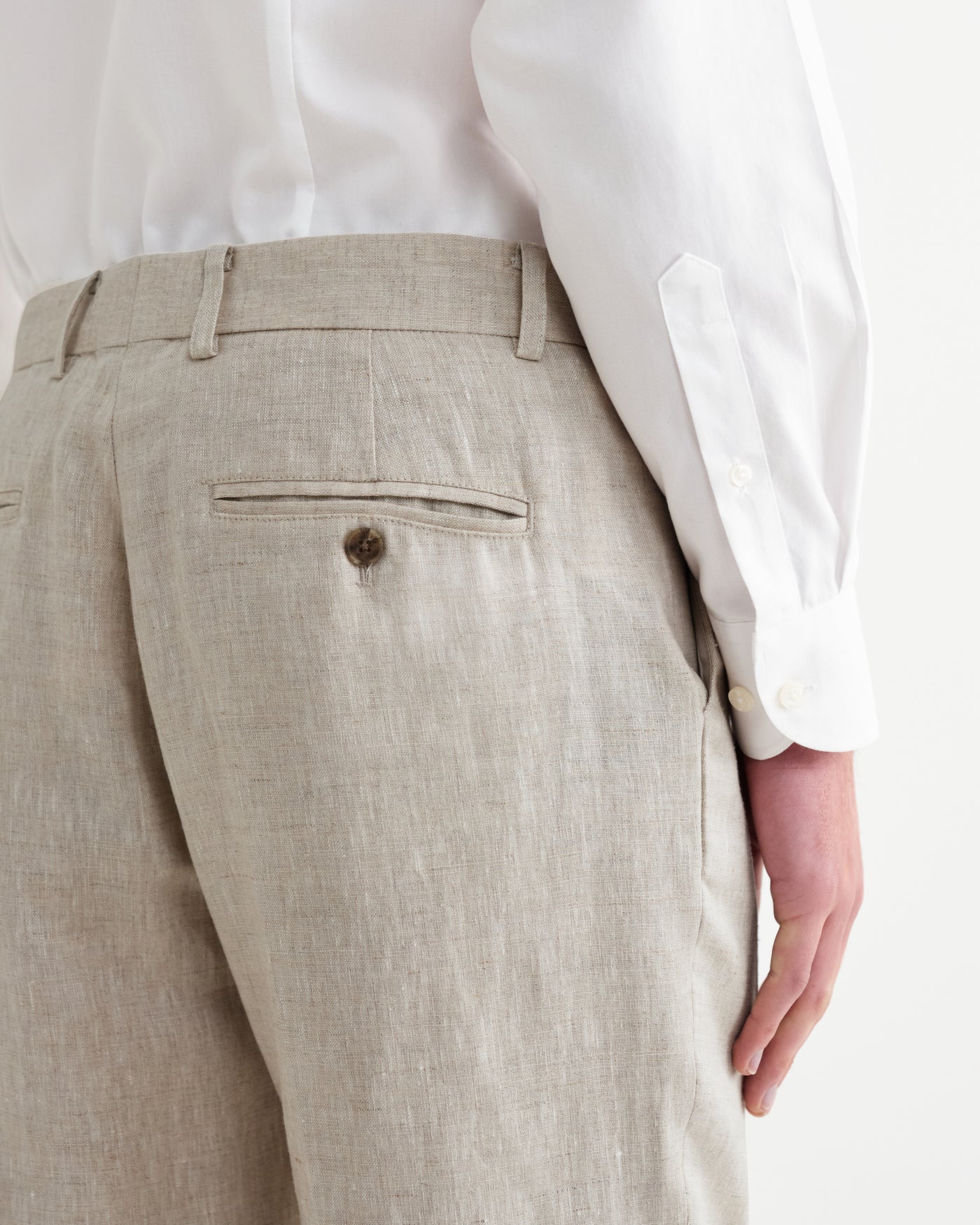 Alp Linen Trouser 2.0 Bottoms Wax London