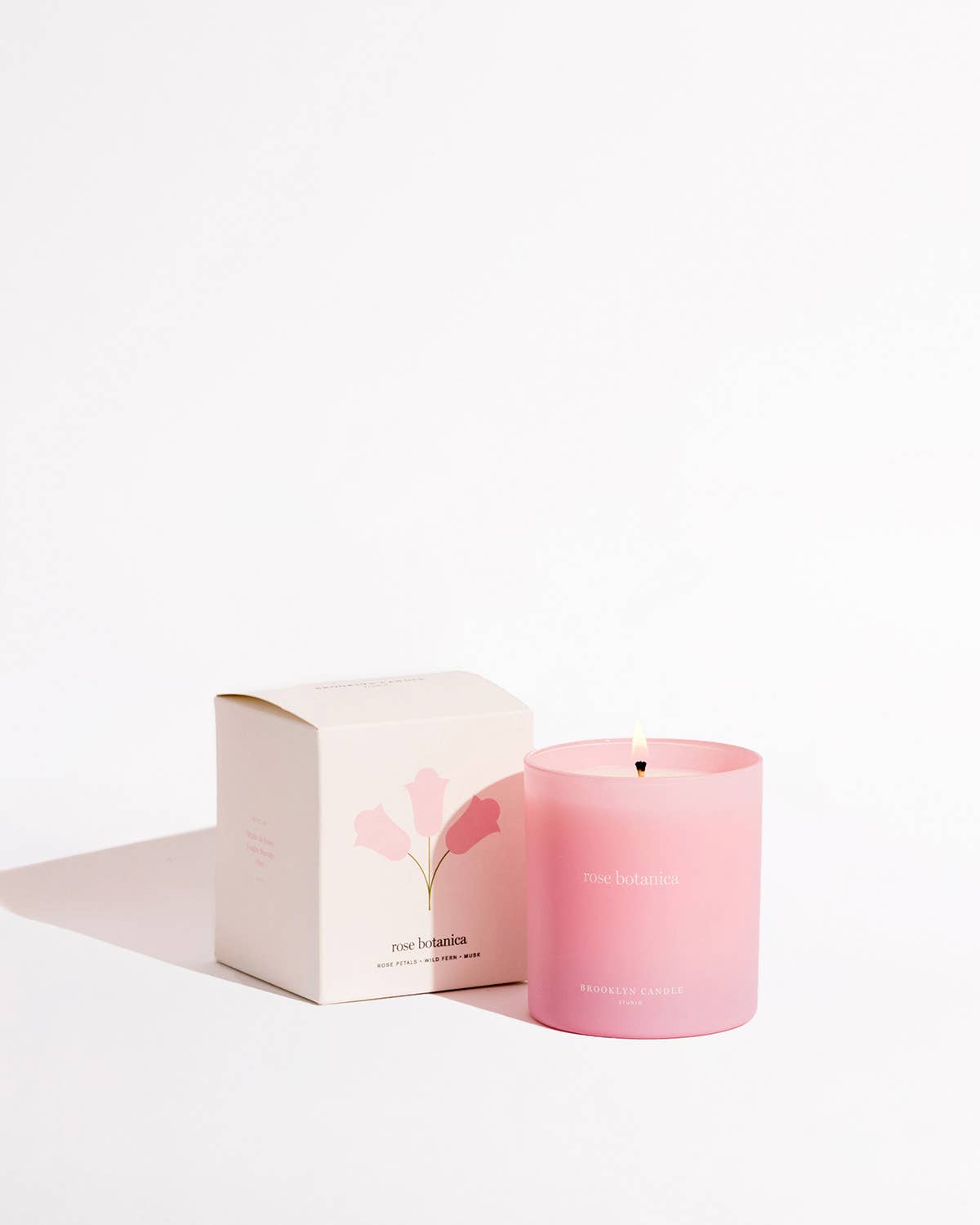 Rose Botanica Valentine's Day Candle Candles Brooklyn Candle Studio