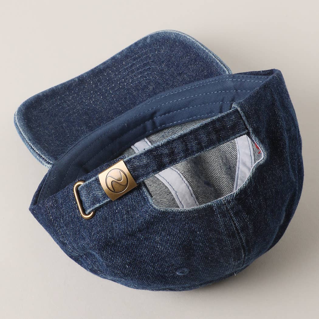 New York Denim Cap Hats Fashion City