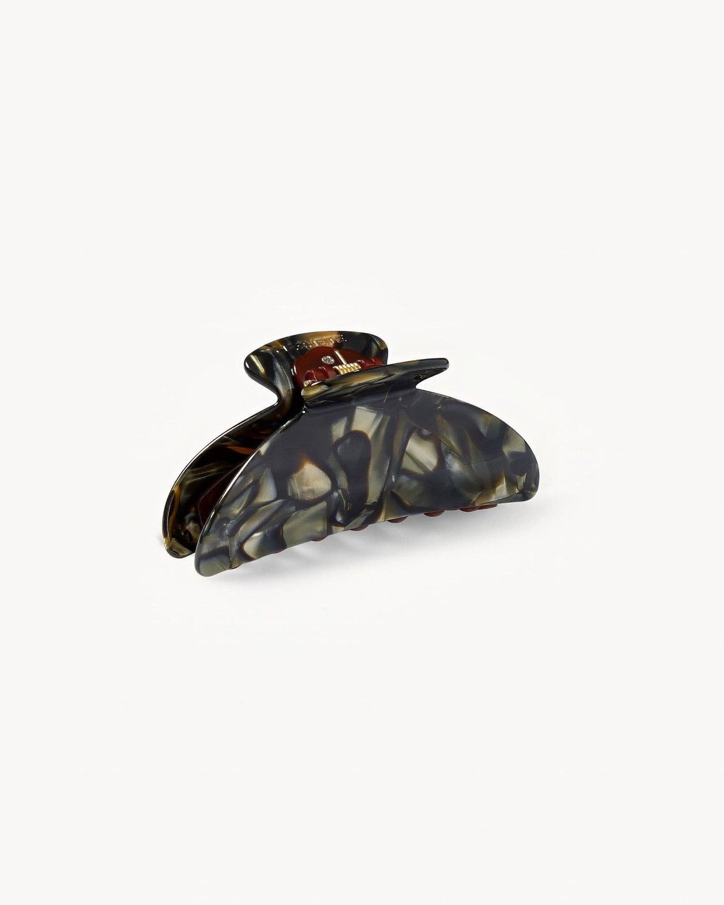 Midi Heirloom Claw in Midnight Horn Hair Accessories MACHETE