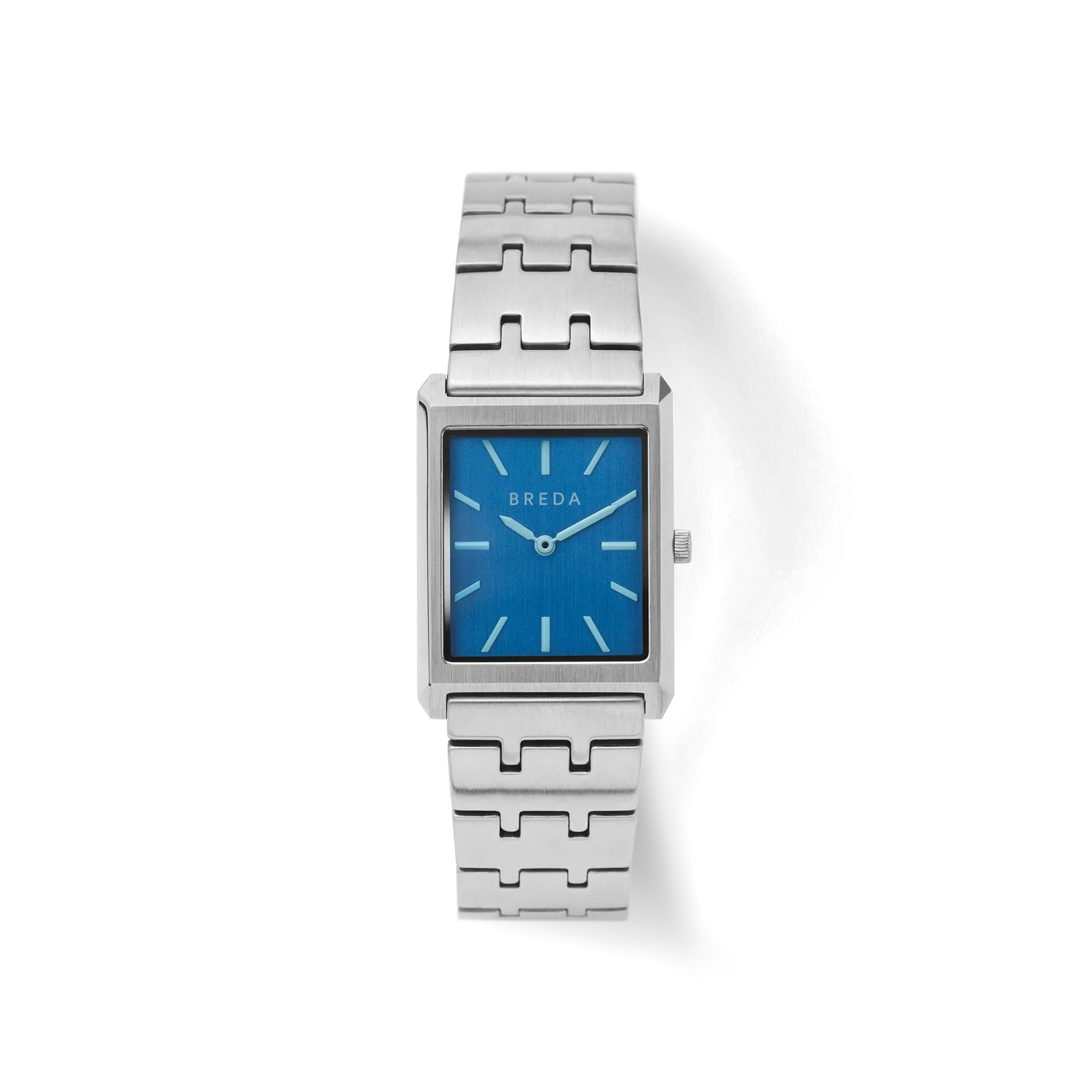 Virgil Watch - Blue Face 1740E Watches Breda Stainless Steel and Metal  