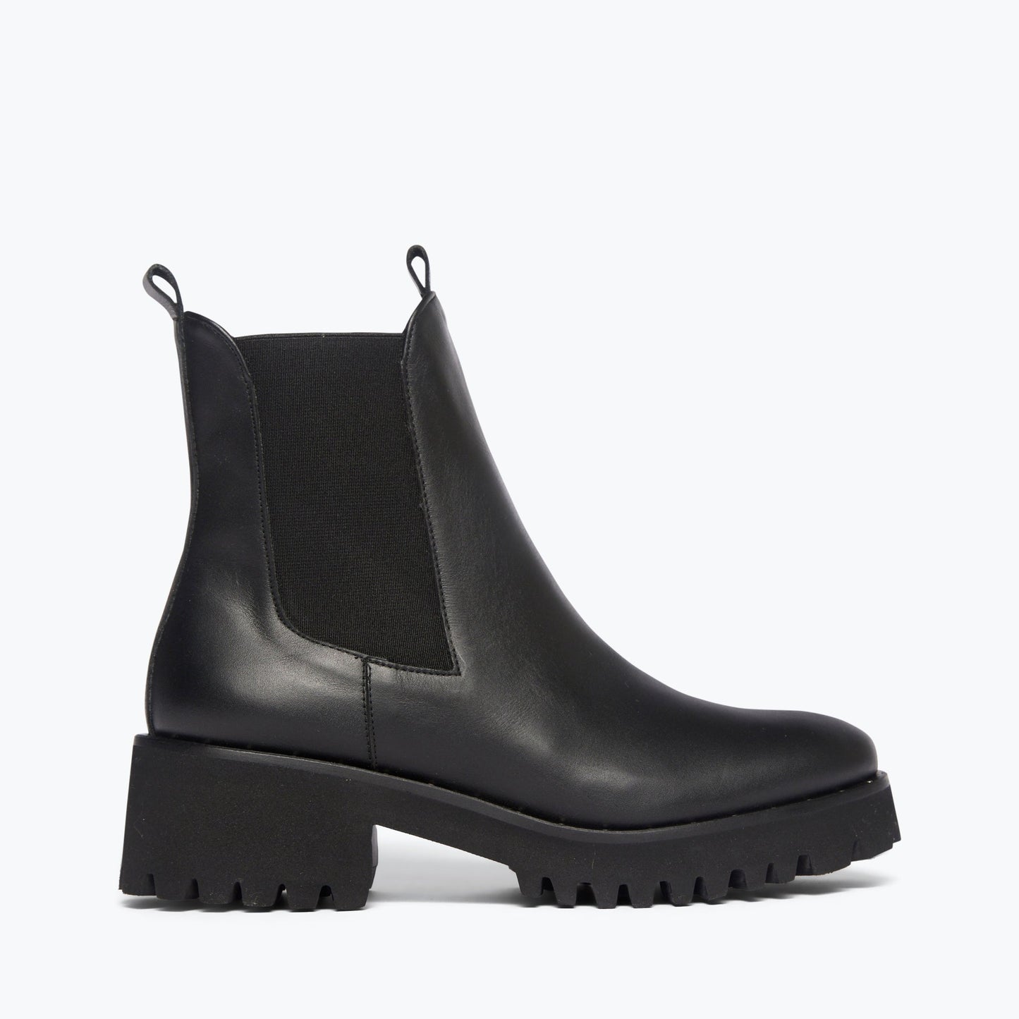 Brooke Chelsea Boot Shoes Freda Salvador Black Calf Water Resistant 6.5