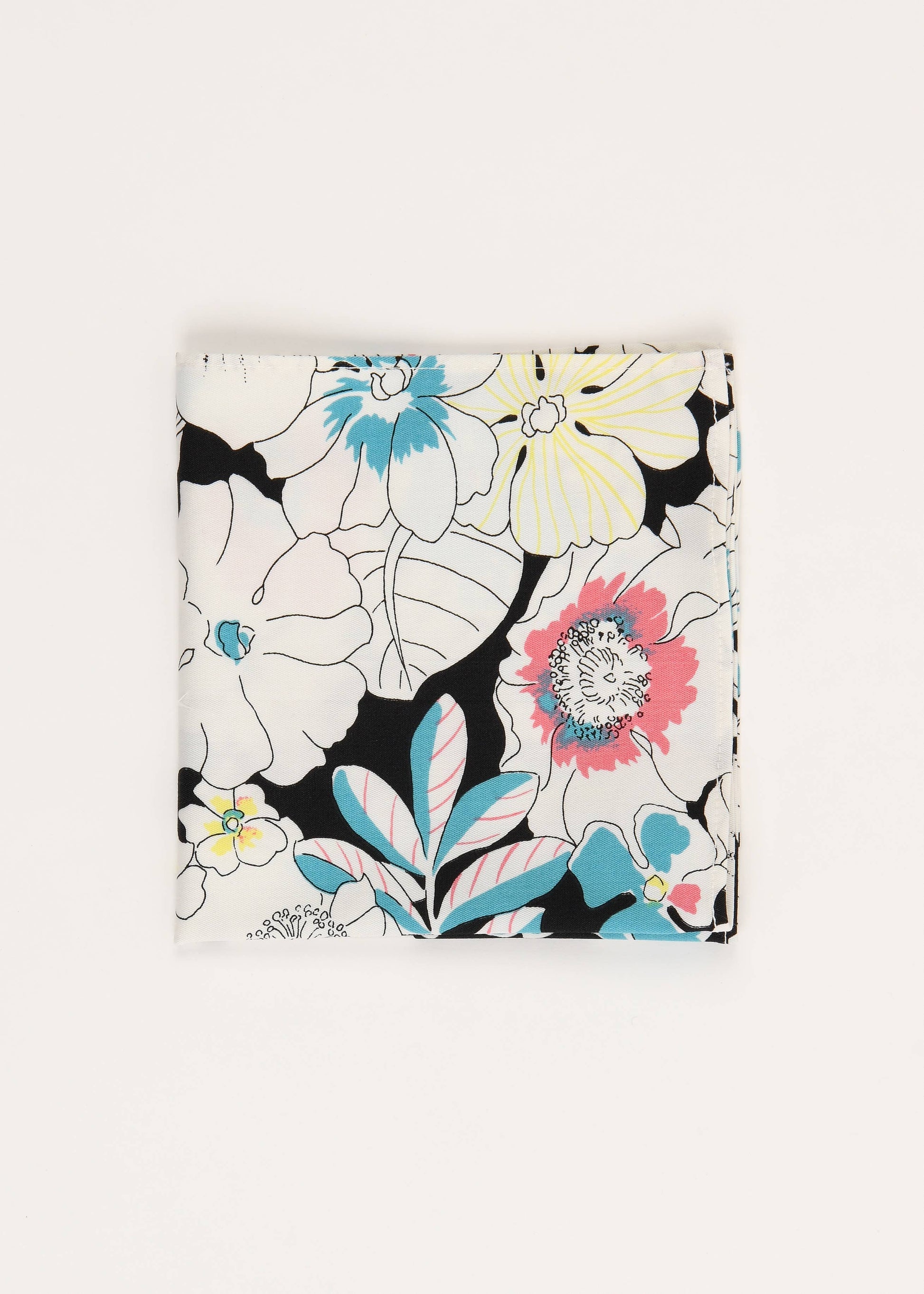 The Ennis Floral Pocket Square Pocket Square Clothing