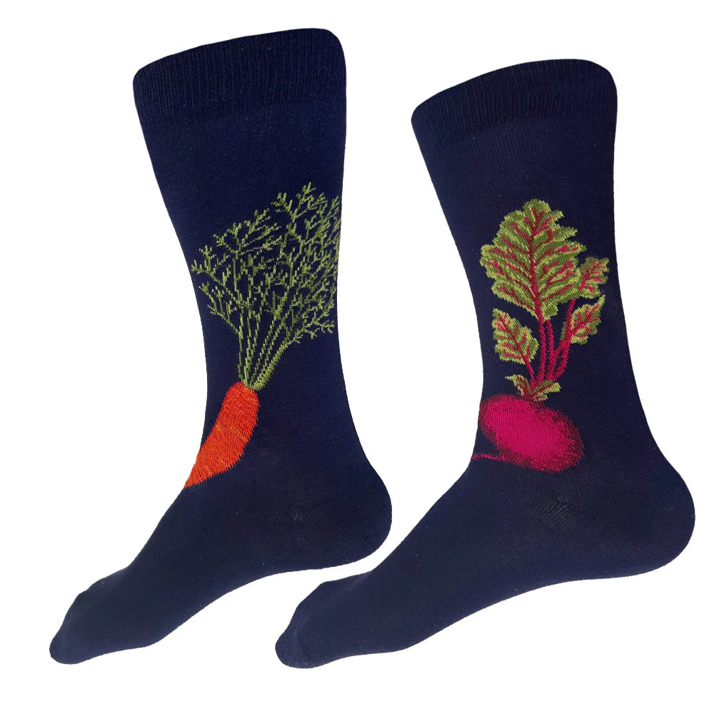 Carrot + Beet Socks Socks This Night