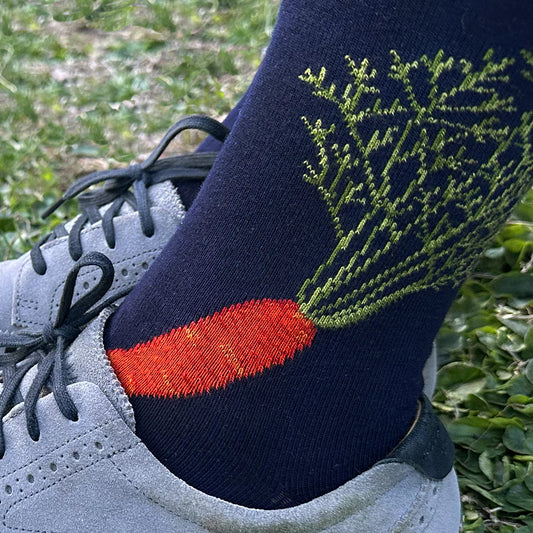Carrot + Beet Socks Socks This Night