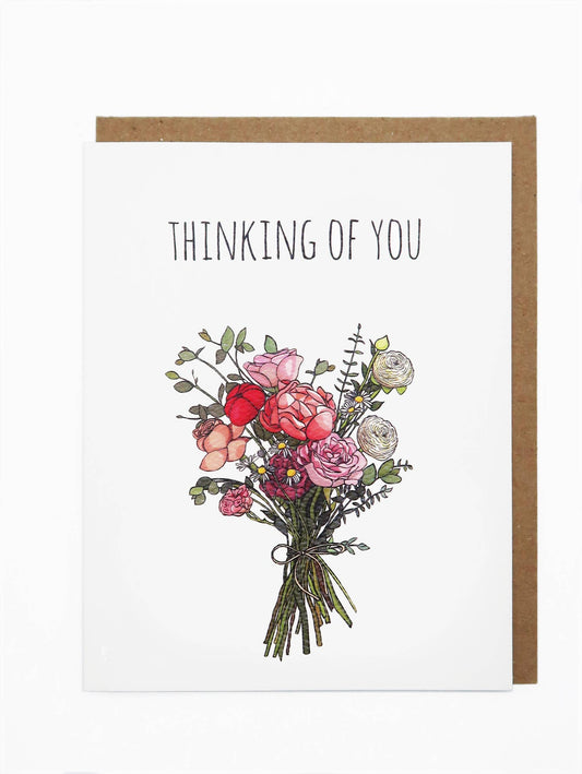 Thinking of You Bouquet Noted By Copine
