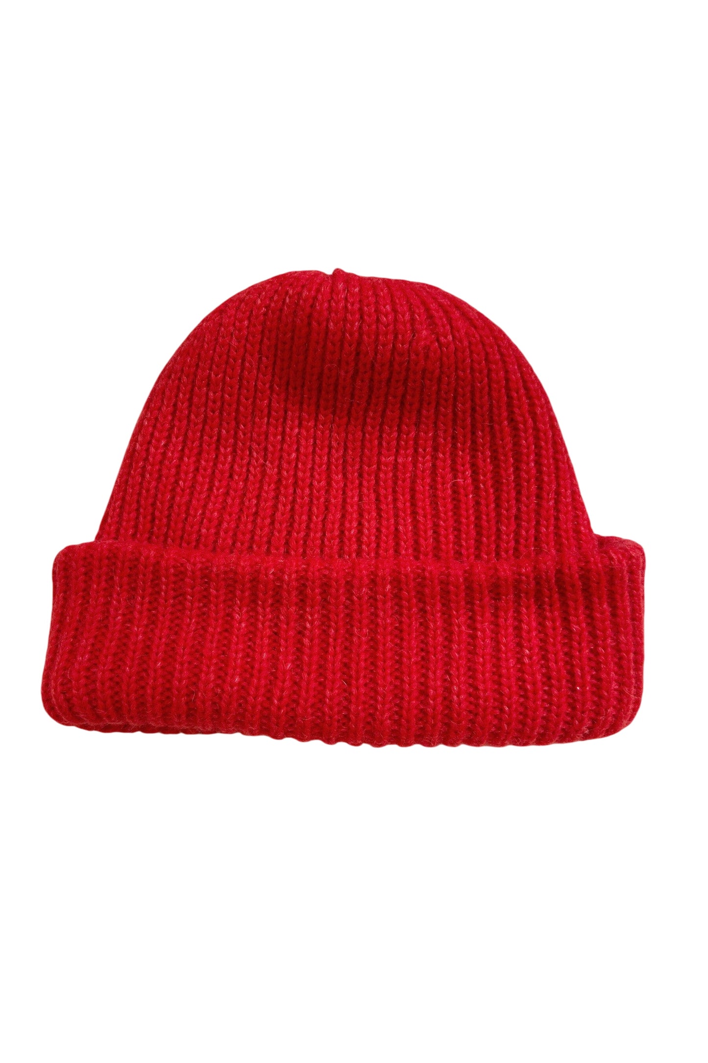 Lofted Beanie in Alpaca Wool Blend Beanies CHRISTINE ALCALAY Lava One Size