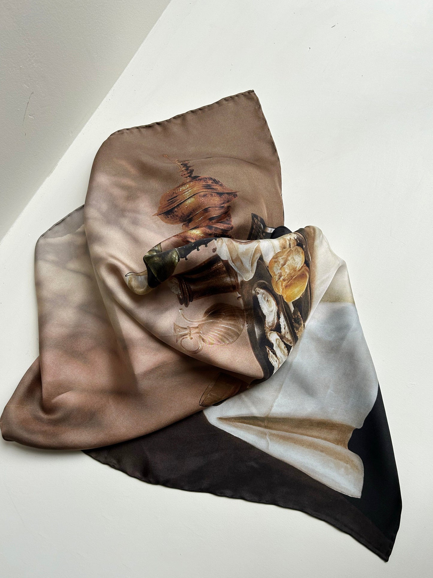 Silk Scarf: Still Life with a Gilt Cup Accessories CHRISTINE ALCALAY