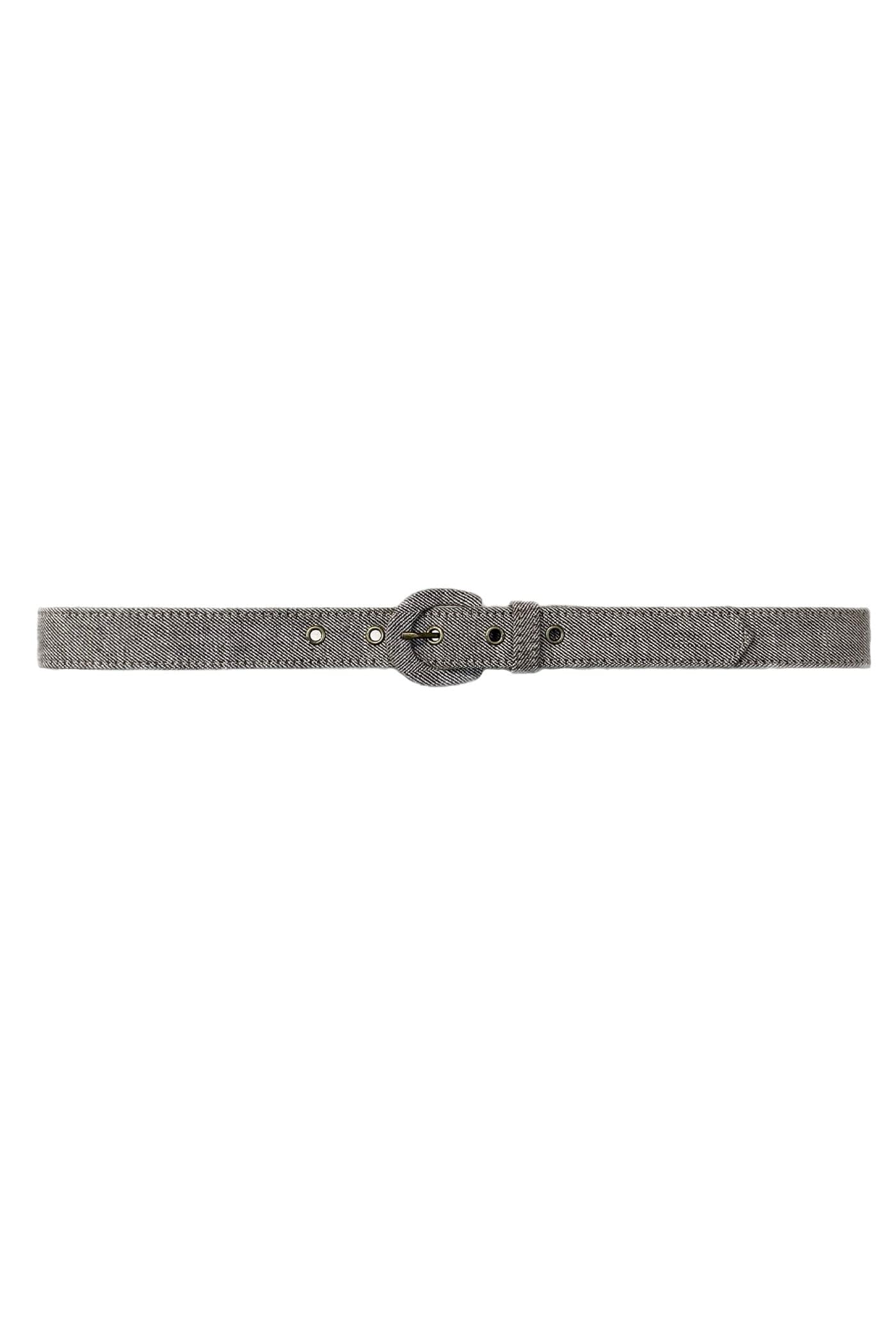 Narrow Belt for Sonder Collection Belts CHRISTINE ALCALAY Olive (Linen) Extra Small 