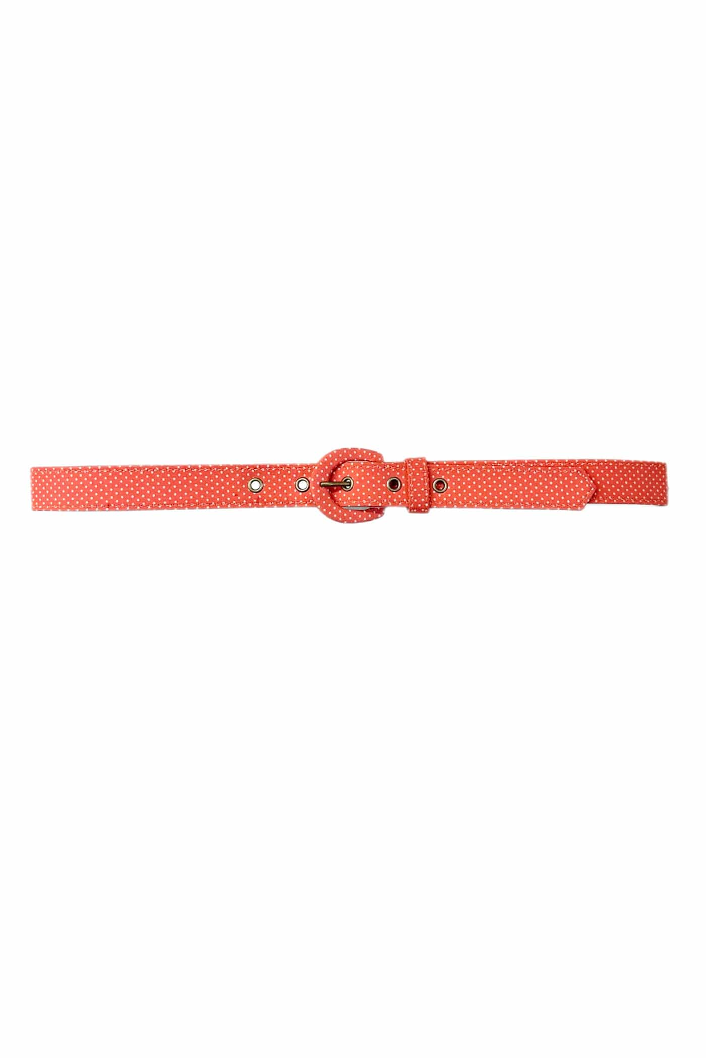 Narrow Belt for Sonder Collection Belts CHRISTINE ALCALAY Poppy Microdot (Cotton) Extra Small 