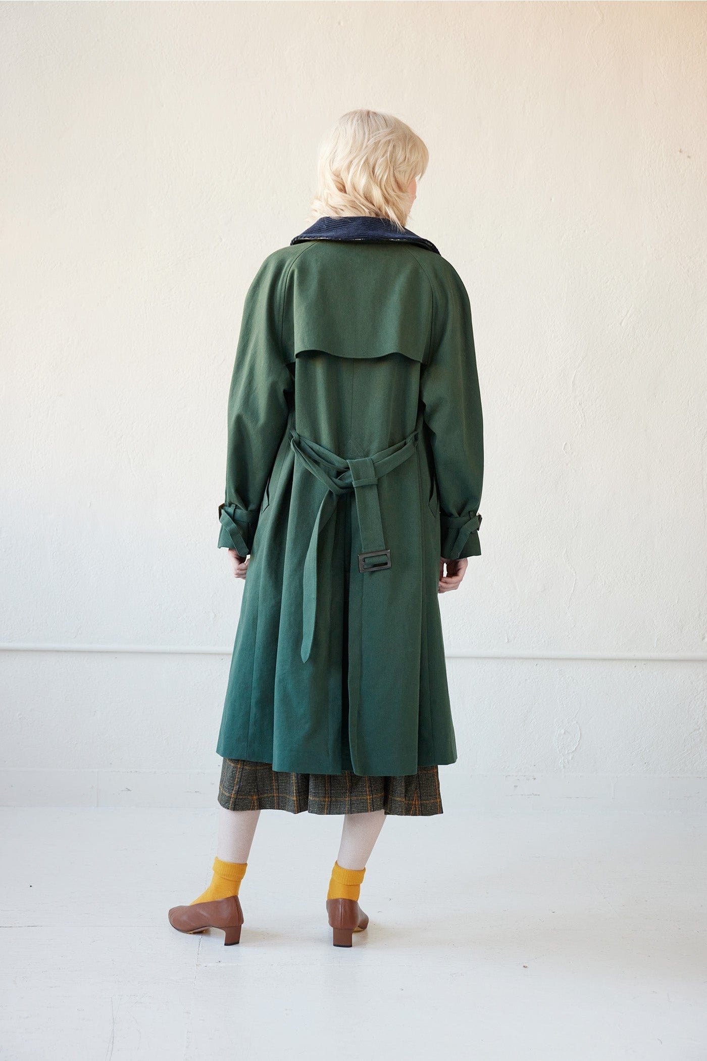 Regine Trench Coat in Cotton Twill Coats CHRISTINE ALCALAY   