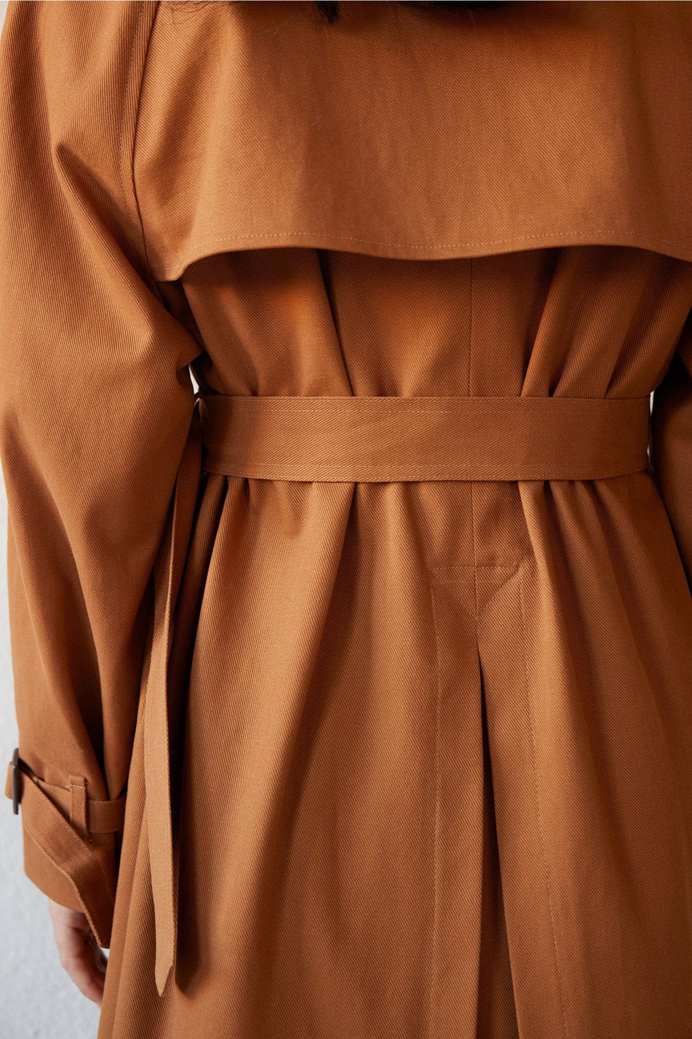 Regine Trench Coat in Cotton Twill Coats CHRISTINE ALCALAY   