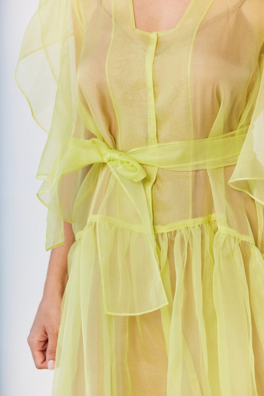 Coclico Dress in Silk Organza Dresses CHRISTINE ALCALAY