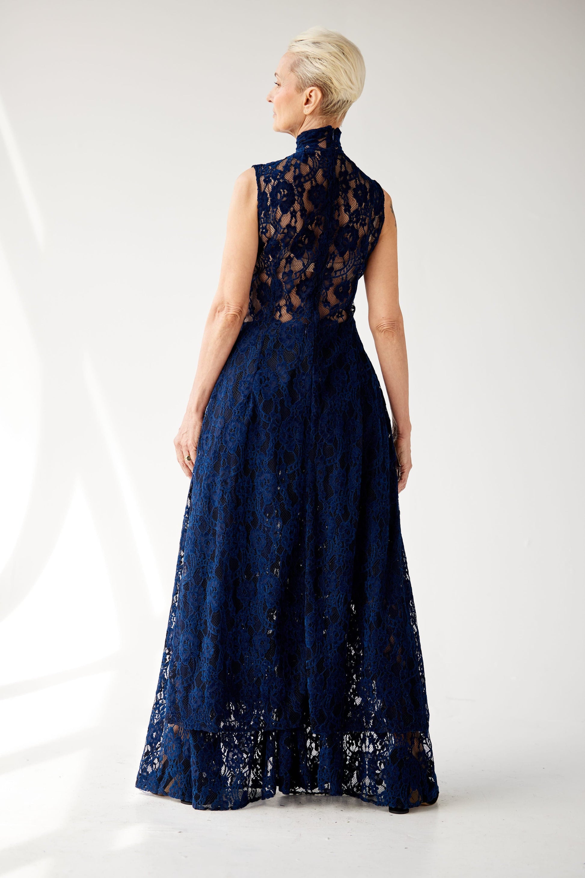 Eurie Dress in Lace, Goldenrod / Small Eurie Dress in Lace, Goldenrod / Small