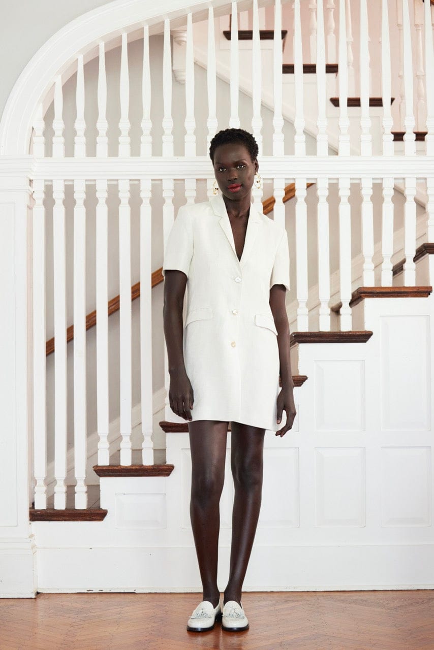 Hardy Dracket in Linen Blend Jackets CHRISTINE ALCALAY