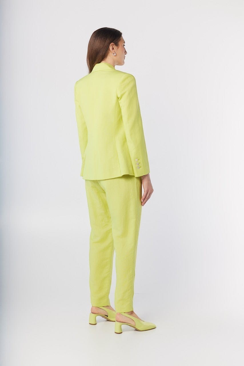 Tilda Double Pocket Blazer in Linen Jackets CHRISTINE ALCALAY