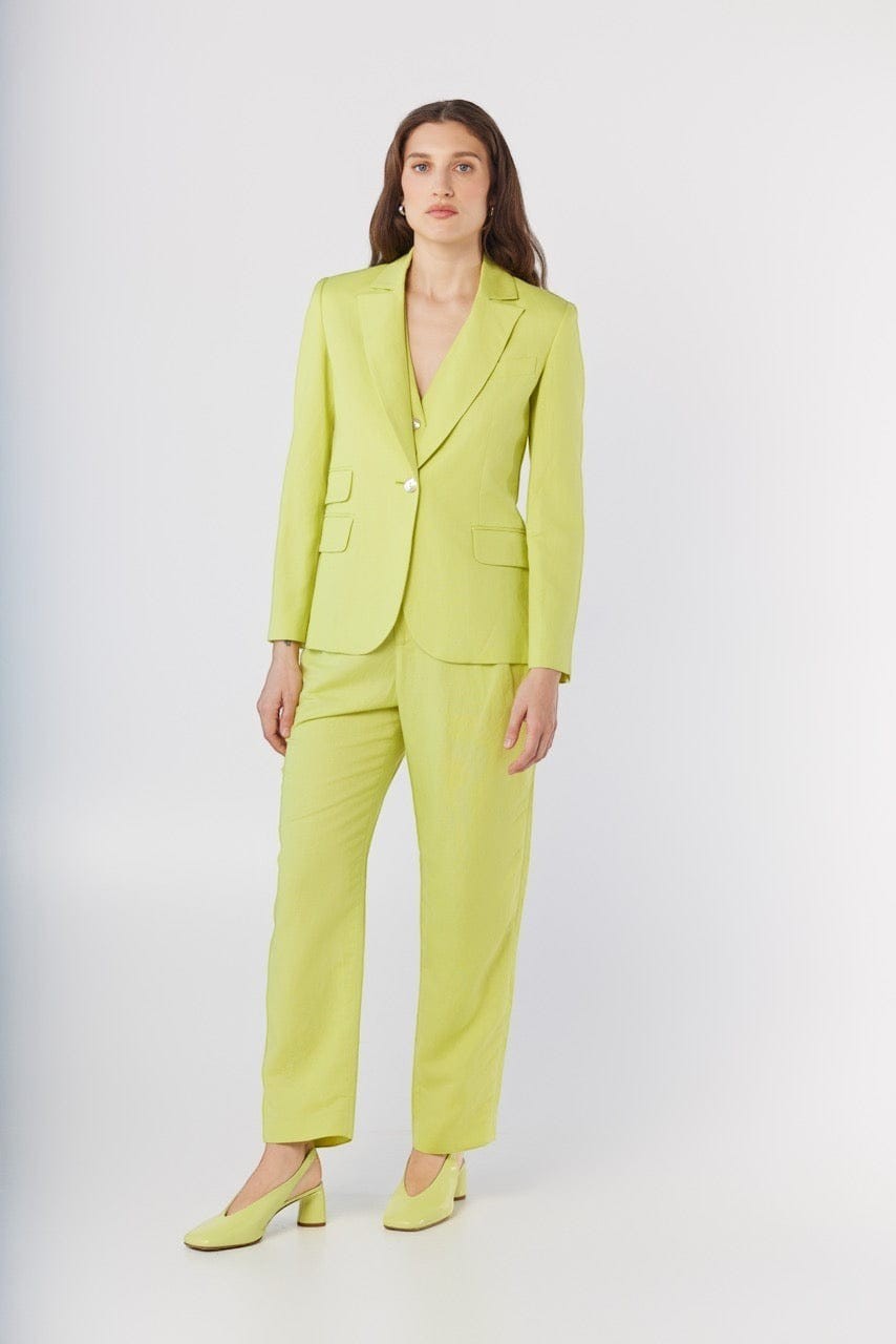 Tilda Double Pocket Blazer in Linen Jackets CHRISTINE ALCALAY