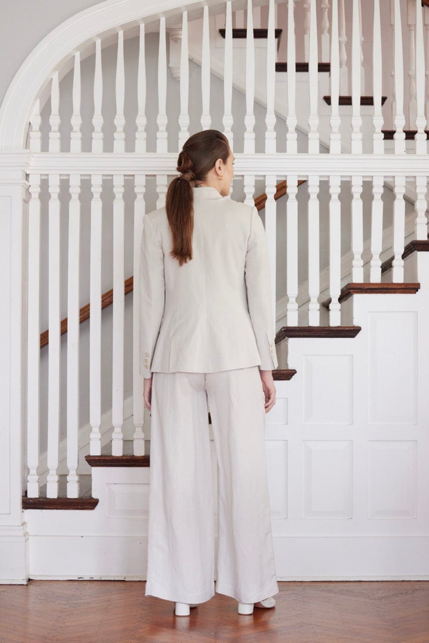 Tilda Double Pocket Blazer in Linen Jackets CHRISTINE ALCALAY