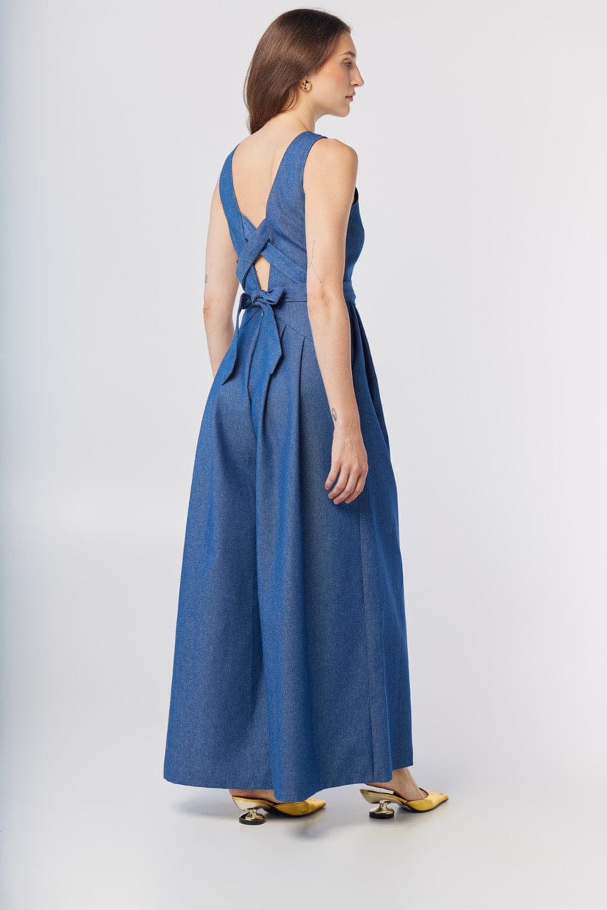 Kyoko Jumpsuit in Denim Jumpsuits CHRISTINE ALCALAY