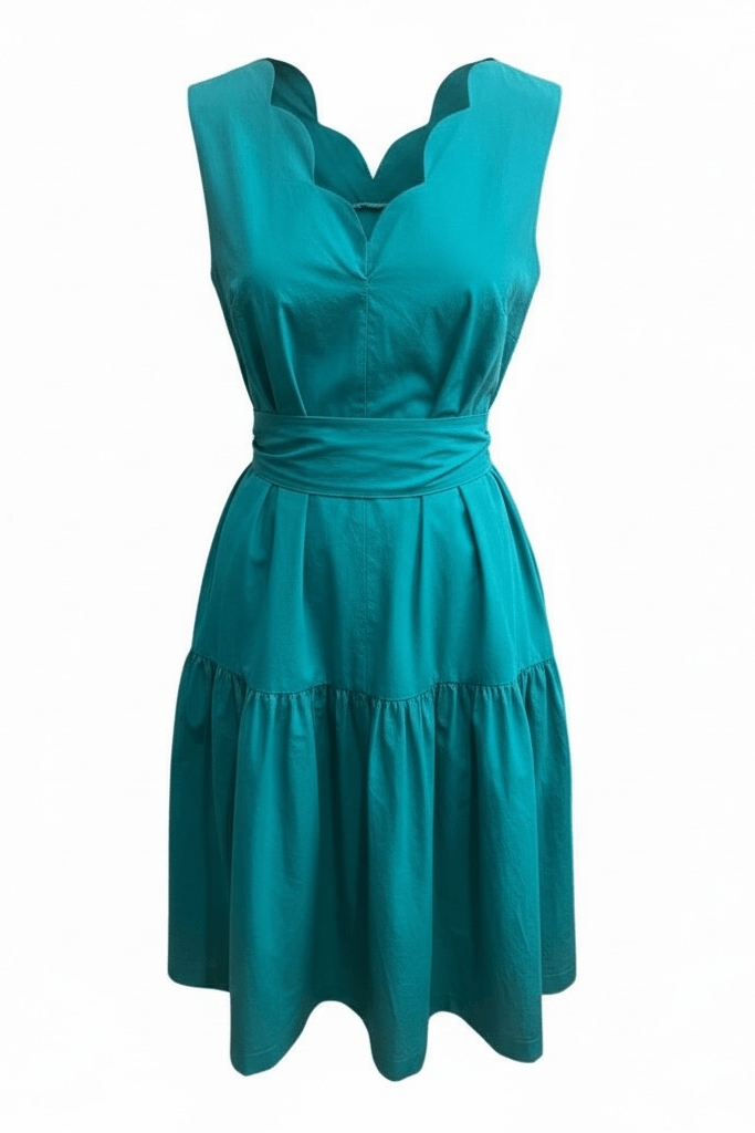 Ramona Jumpsuit in Malachite Green Cotton Jumpsuits CHRISTINE ALCALAY