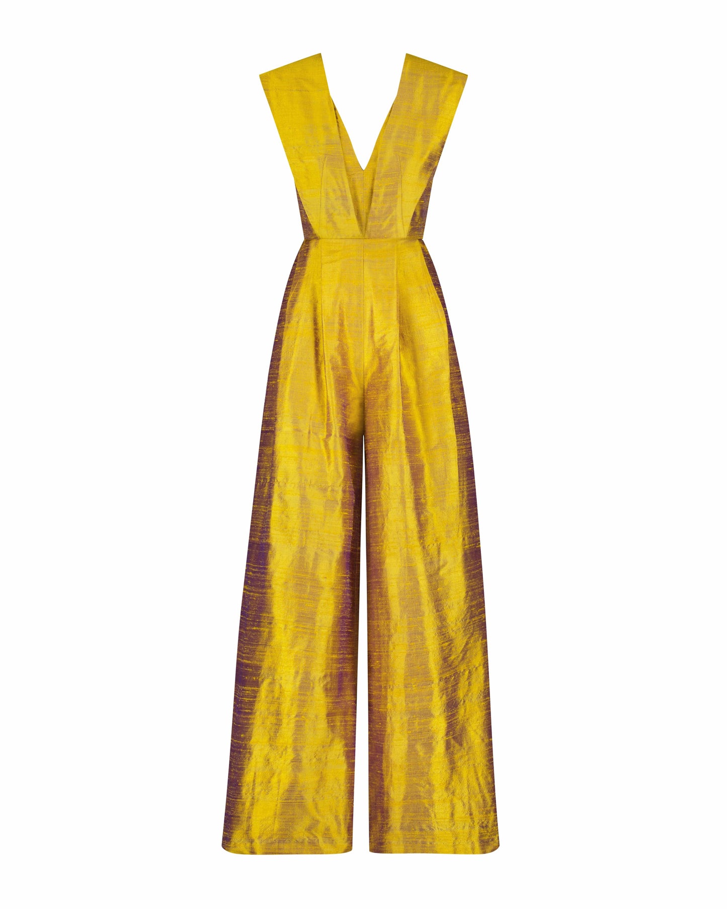 Reva Jumpsuit in Silk Dupioni Jumpsuits CHRISTINE ALCALAY   