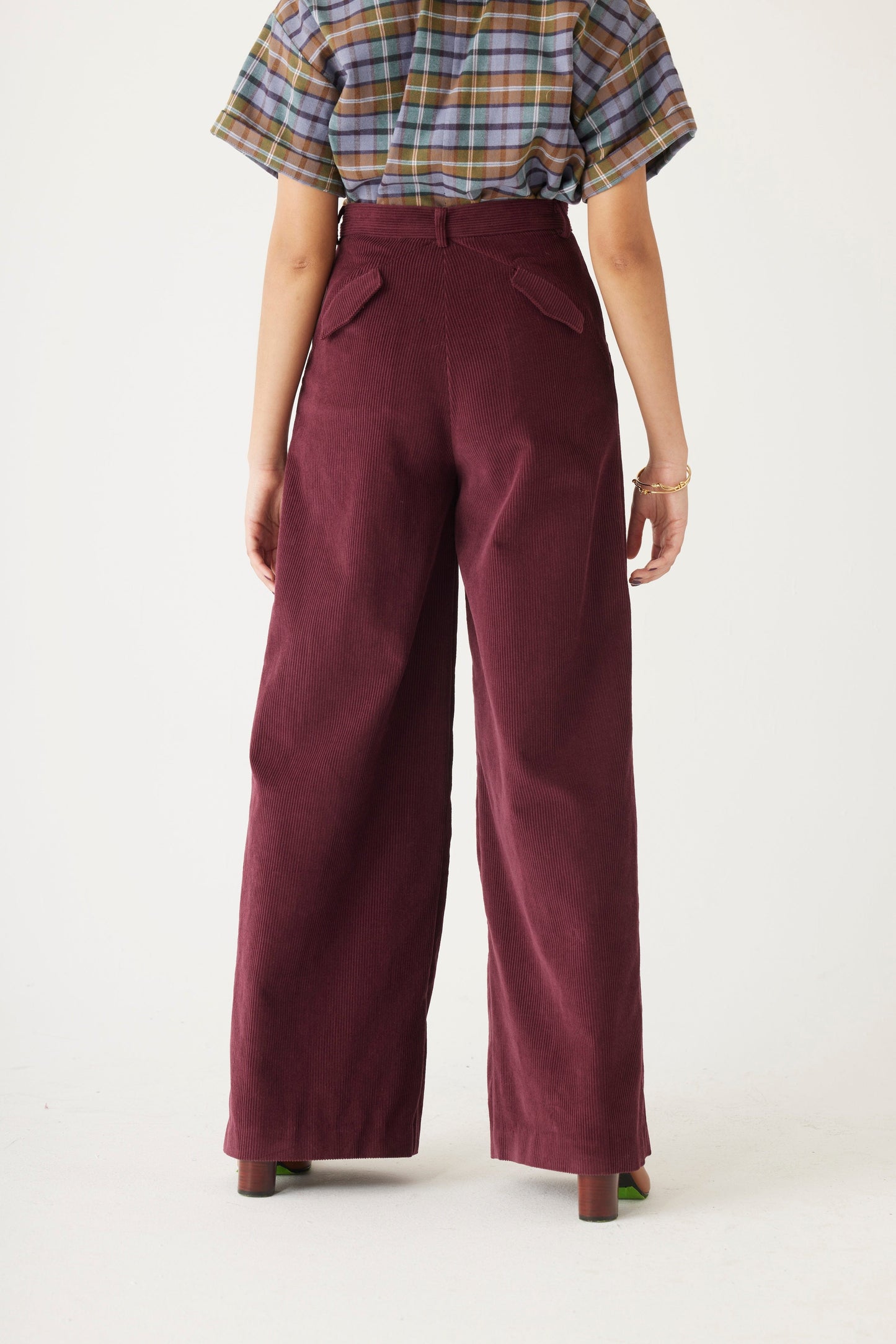 Amandine Pant in Fine Wale Corduroy Pants CHRISTINE ALCALAY